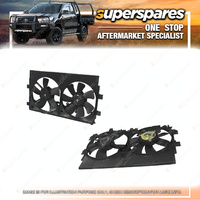 Superspares Dual Radiator Fan for Mitsubishi ASX XA XB XC 08/2010-09/2016