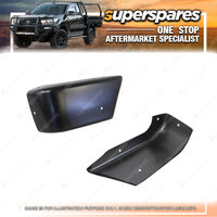 Superspares Front Bumper Bar End Left Hand Side for Mitsubishi Triton ME-MH