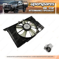Superspares Radiator Fan Assembly for Toyota Corolla ZRE172 2013-2018