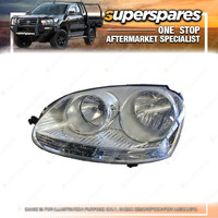 Superspares Headlight Left Hand Side for Volkswagen Jetta 1K 2006-2011