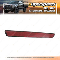 Superspares Rear Bumper Bar Reflector Right Hand Side for Mazda 3 BK 2006-2008