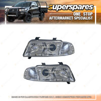 Pair of Head Light Right & Left Side for Audi A4 B5 1/1999 - 05/2001