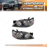 Right & Left Headlight for Ford Falcon Xt Futura BA BF SERIES 1 10/2002-09/2005