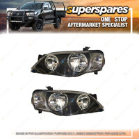 Head Light Right & Left for Ford Falcon Ba/Bf Xr6/Xr8 10/2002-02/2008