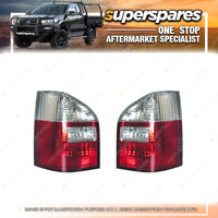 Right & Left Tail Light for Ford Falcon AU SERIES 2 3 - BF WAGON 09/1998-02/2008