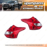 Tail Light Right & Left for Ford Focus LW 1.6L 2.0L 04/11-11/14 With Led Stripe