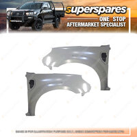 Pair of Guard Right & Left Side for Ford Ranger Pk 06 / 2009 - On