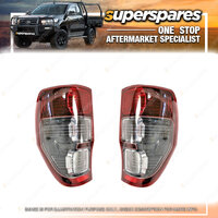 Pair of Tail Light Right & Left Side for Ford Ranger PX MK2 3 2011 - On