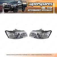 Pair of Headlight Right & Left Side for Holden Commodore VZ 2004 - 2006