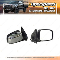 Electric Door Mirror Right & Left for Holden Colorado RC CHROME/BLACK