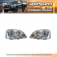 Head Light Right & Left for Holden Viva Jf Sedan/Wagon 10/2005-01/2009