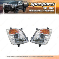 Projector Headlight Right & Left for Isuzu D-Max 10/2008 - 06/2012