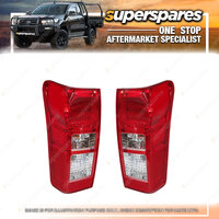 Pair of Tail Light Right & Left Side for Isuzu D Max Tf 07/2012 - On