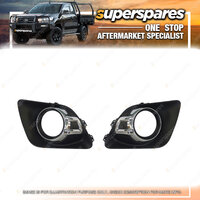 Right & Left Fog Light Cover for Mitsubishi Asx XA 08/2010-08/2012