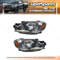 Head Light Right & Left for Mitsubishi Outlander Ze 02/2003-06/2004