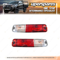 Right & Left Rear Bumper Bar Blinker for Mitsubishi Pajero NP 11/2002-10/2006