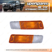 Right & Left Bumper Bar Blinker for Mitsubishi Triton MK 10/1996-06/2006