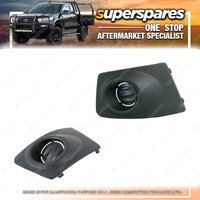 Right & Left Fog Light Cover for Mitsubishi Triton MN 09/09-12/14