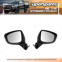 RH & LH E- Door Mirror With Blinker no Blink Spot Indicator for Mazda Cx 5 KE