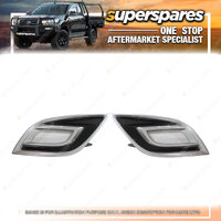 Right & Left Fog Light Cover for Mazda Cx 9 TB SERIES 2 10/2009-11/2012