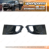 Right & Left Fog Light Cover for Nissan Pulsar Sedan N16 07/2003-01/2005