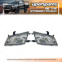 Right & Left Single Beam Headlight for Nissan Pulsar N16 07/2000-06/2003