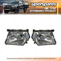 Head Light Right & Left Side for Nissan Patrol Gu 10/2001 - 09/2004