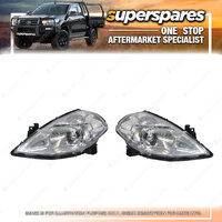 Pair of Head Light Right & Left Side for Nissan Tiida C11 12/2009 - On