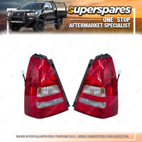 Right & Left Side Tail Light for Subaru Forester SG 06/2002 - 06/2005