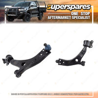 Right & Left Front Lower Control Arm for Volvo S40 V50 Taper Diameter 15mm