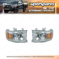 Right & Left Headlight for Toyota Landcruiser VDJ70 SERIES 04/2007-ONWARDS