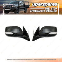 RH & LH E/ Door Mirror for Toyota Landcruiser Prado J150 With Folding 10/09-2013