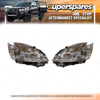 Headlight Halogen Full Chromed Right & Left for Toyota Prius ZVW30 Series 2