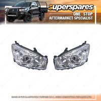 Headlight Right & Left Side for Toyota RAV4 ACA30 Series 2008 - 2012