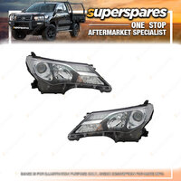 Right & Left Side Headlight for Toyota Rav4 ALA49 - ASA44 - ZSA42