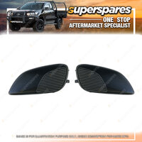 Right & Left Fog Light Cover for Toyota Yaris Sedan NCP93 01/2006-ONWARDS