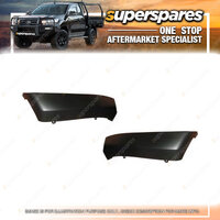 Right & Left Hand Side Front Bar Flare Bar End for Volkswagen Amarok 2H 2012-ON