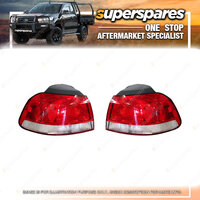 Tail Light Right & Left for Volkswagen Golf Mk6 10/2008 - 03/2013