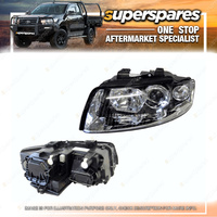 Superspares Left Hand Side Headlight for Audi A4 B6 SEDAN 06/2001-01/2005