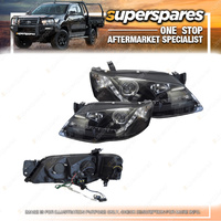 Headlight Set for Ford Falcon Xt Es Futura BF SERIES 2 09/2006-02/2008