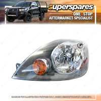 Superspares Left Hand Side Headlight for Ford Fiesta WQ 01/2006-12/2008