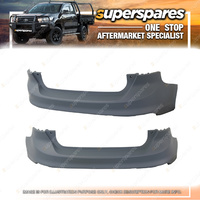 Superspares Rear Bumper Car Cover for Ford Focus LW HATCHBACK No Sensor Hole