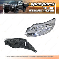 Superspares Left Headlight Chrome for Ford Focus LW 04/2011-11/2014