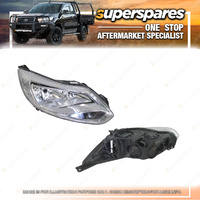 Superspares Chrome Right Headlight for Ford Focus LW 04/2011-11/2014