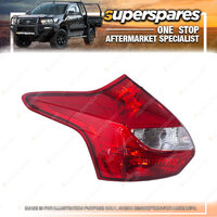 Superspares Left Tail Light for Ford Focus LWHATCHBACK 04/2011-11/2014