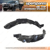 Superspares Left Hand Side Guard Liner for Ford Ranger PJ 12/2006-05/2009