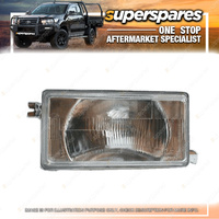 Superspares Left Hand Side Headlight for HOLDEN ASTRA LB LC 1984-1987