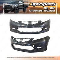 Superspares Front Bumper Bar Cover for Honda Jazz Vti S GE 10/2008-03/2011