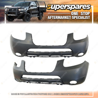 Superspares Front Bumper Bar Cover for Hyundai Santa Fe CM 05/2006-10/2009