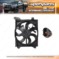 Superspares Air Conditioning Condenser Fan for Kia Rio JB 05/2005-09/2011